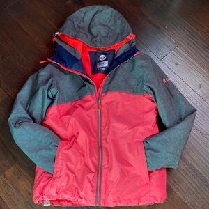 ROXY Dry Flight ski snowboard ski winter coat size Large EUC